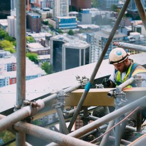 Long-term portable toilet rental for construction projects