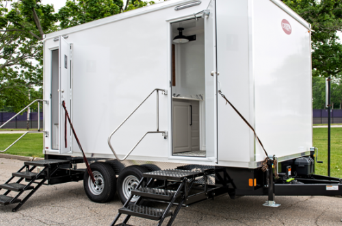Luxury Bathroom Trailers for Your Event  in the Northeast
