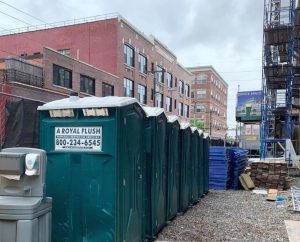 A Royal Flush Bridgeport Portable Toilets for Construction