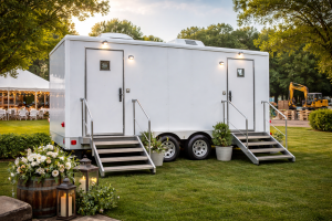Mobile Restroom Trailer A Modern, Comfortable Solution for Events and Job Sites